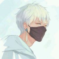头像口罩男漫画 高冷好看的漫画男生戴口罩头像