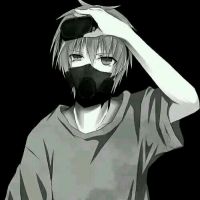 头像口罩男漫画 高冷好看的漫画男生戴口罩头像