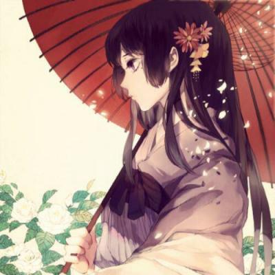 动漫古风少女头像唯美 高清好看的动漫美女头像唯美古风