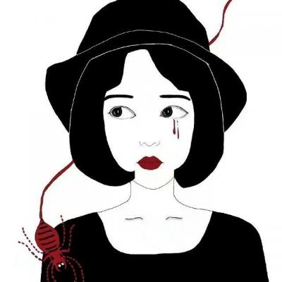 女生头像手绘霸气 高清超拽的霸气手绘女生头像图片