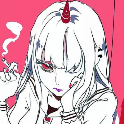 暗黑系头像女高冷动漫 高清黑暗系个性女生动漫头像