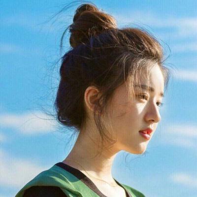 丸子头图片头像女生 高清唯美小清新丸子头女生头像图片