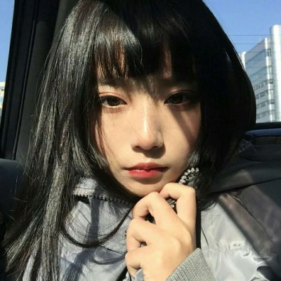 齐刘海美女头像 高清好看清纯的齐刘海美女头像图片