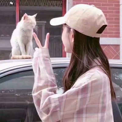 qq头像女生手机挡脸 高清好看用手机挡脸女生头像图片