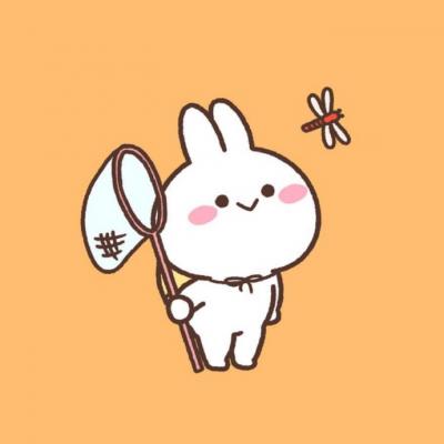 呆萌可爱的微信卡通头像情侣一男一女 爱情就要萌萌哒